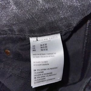 American eagle mens 36/32 pants jeans